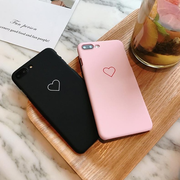 NEW iPhone 11/Pro/Max/XR/XS/X/7/8/Plus Heart Case - Picture 5 of 6